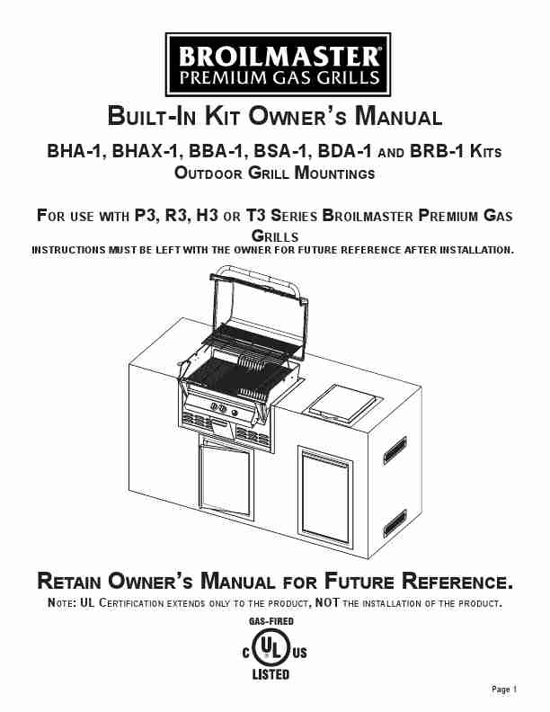Broilmaster Gas Grill BHAX-1-page_pdf